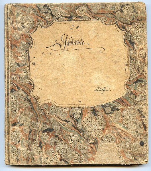 3 eigenh. Schul- und Lektürebücher.