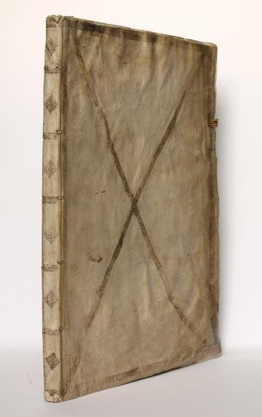 Dedication manuscript for Emperor Ferdinand I, written by the provost …