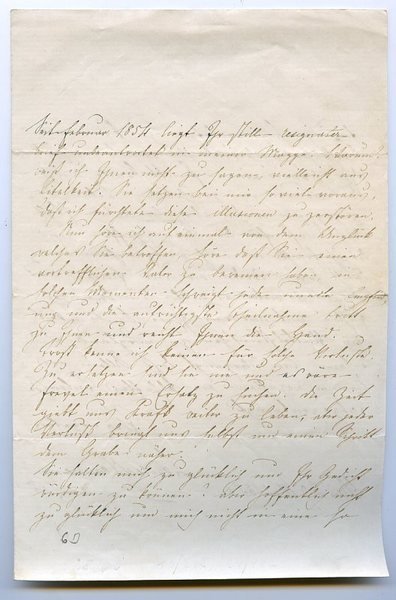 Eigenh. Brief mit U.