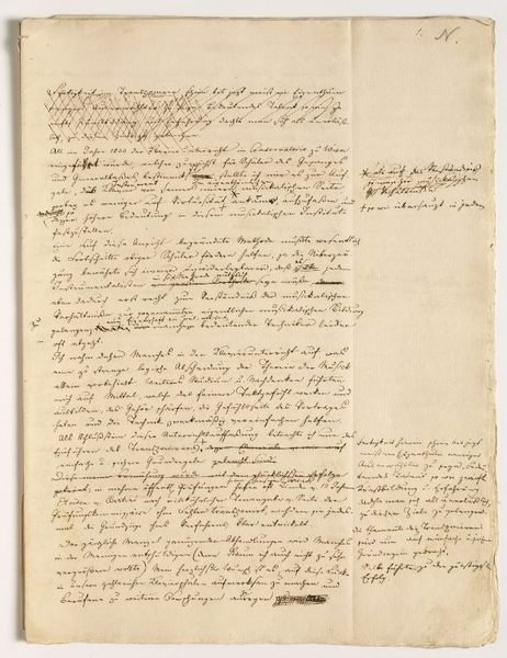 [Über das Transponieren]. Eigenh. Manuskript.