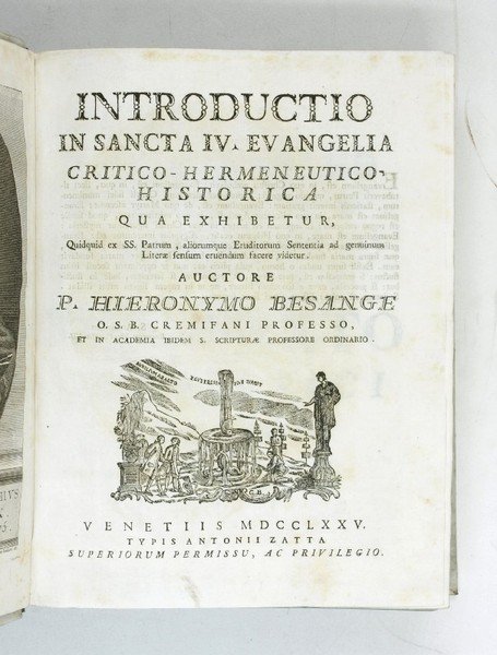 Introductio in sancta IV evangelia critico-hermeneutico-historica [.].