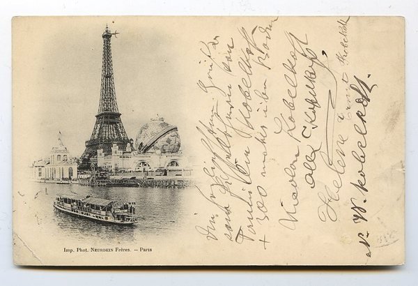 Eigenh. Bildpostkarte mit U.