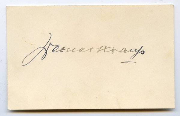 Albumblatt mit eigenh. U.