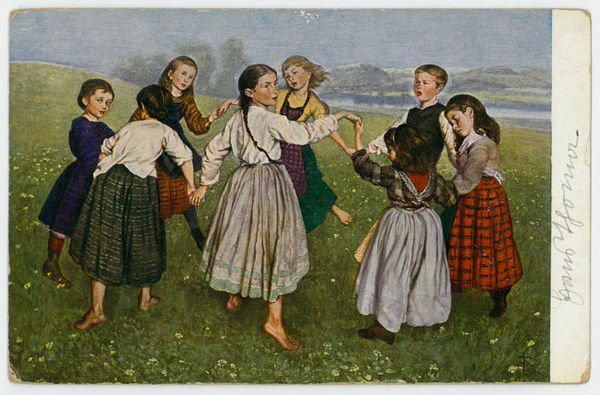 Albumblatt mit eigenh. U.