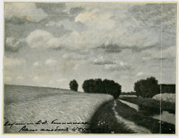 Albumblatt mit eigenh. U.