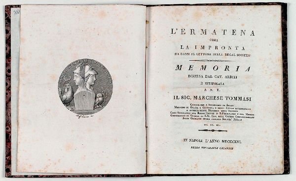 L'Ermatena ossia la impronta da darsi al gettone della Regal …