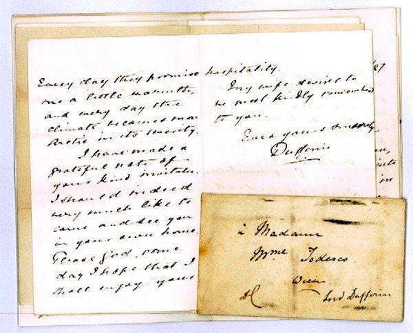 9 eigenh. Briefe mit U.