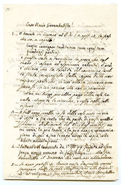 Autograph letter signed.