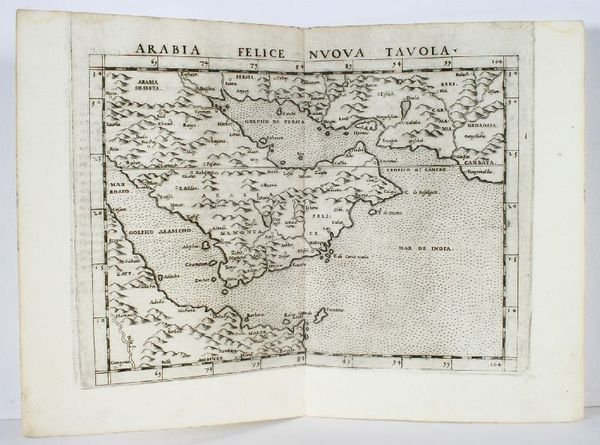 Arabia felice nuova tavola.