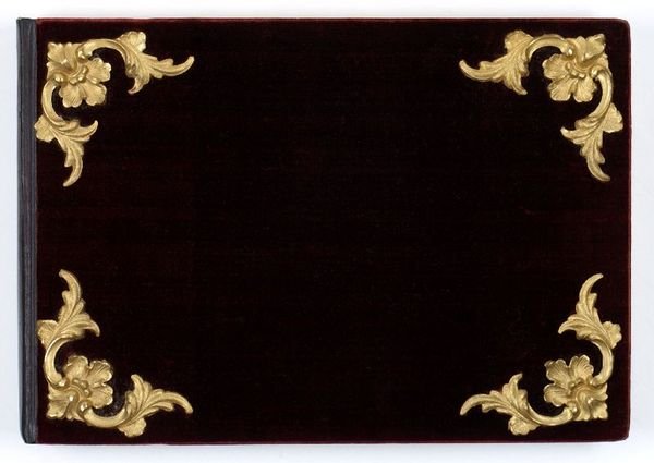Viennese boxed friendship album containing autograph sentiments by Fanny Elßler, …