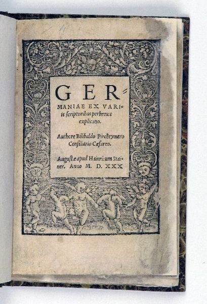 Germaniae ex variis scriptoribus perbrevis explicatio.