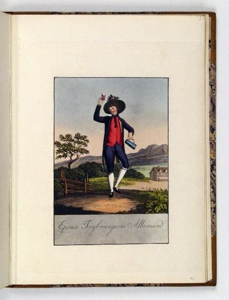 Collection de costumes Suisses, d'apres les dessins de Reinhart. Chaque …