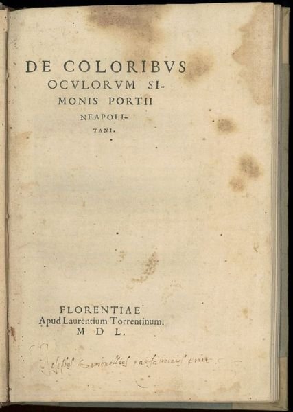 De coloribus oculorum.