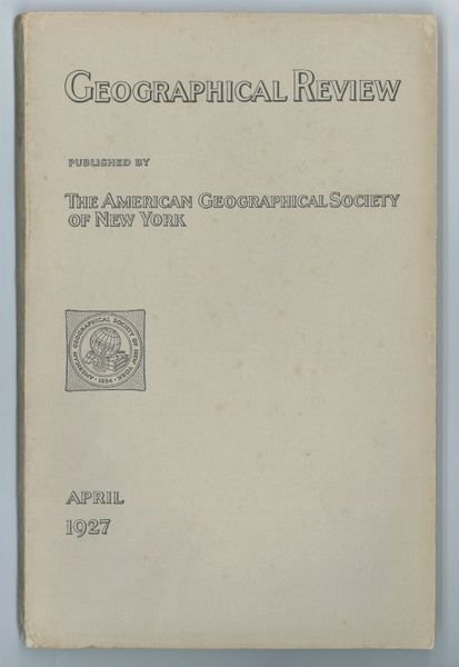 Northern Arabia: The Explorations of Alois Musil. (In: Geographical Review …