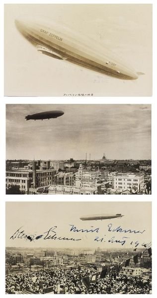 Photographie mit eigenh. Beschriftung und U.