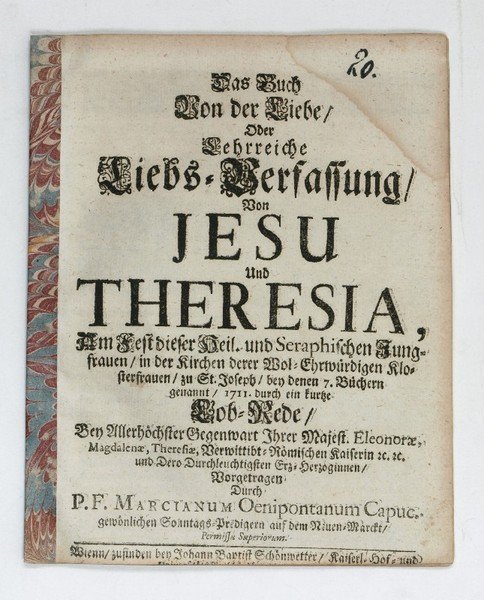 Das Buch von der Liebe oder Lehrreiche Liebs-Verfassung von Jesu …