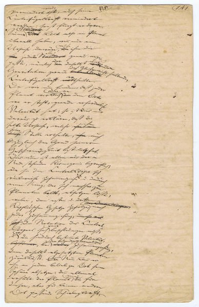 Autograph manuscript.