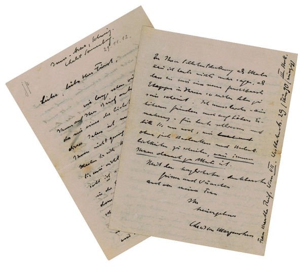 Autograph letter signed.
