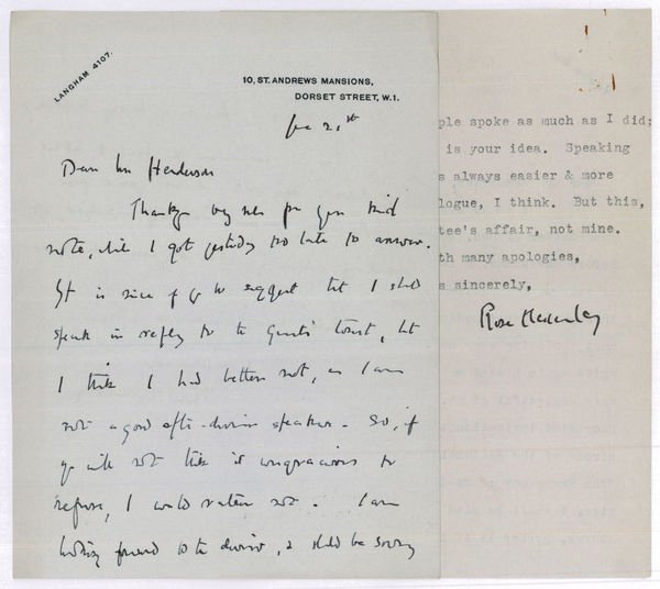 2 (1 autogr. and 1 typed) letters signed.