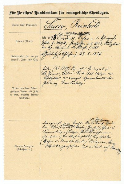 Eigenh. Schriftstück mit U.