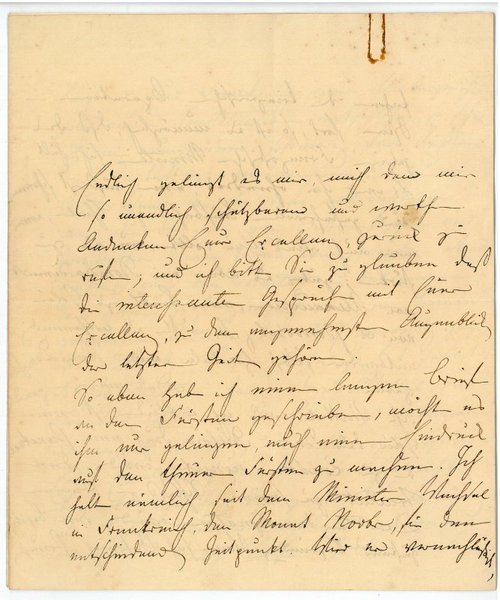 Eigenh. Brief mit U.