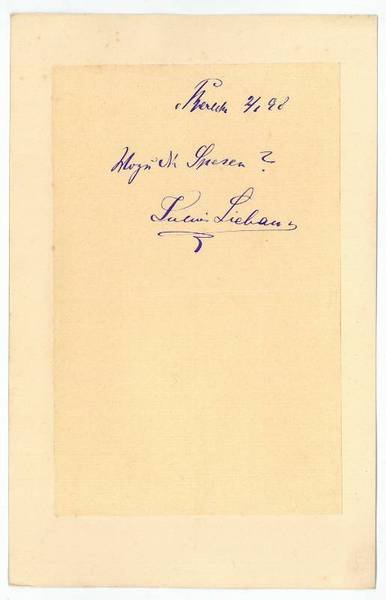 Eigenh. Zitat mit U.