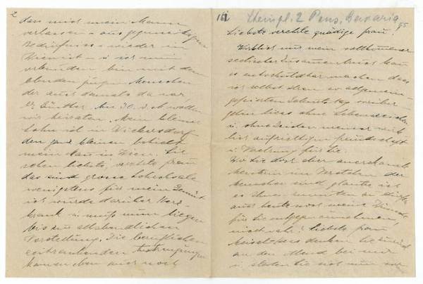 Eigenh. Brief mit U.