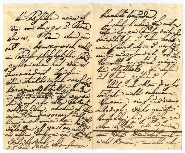 Autograph letter signed.