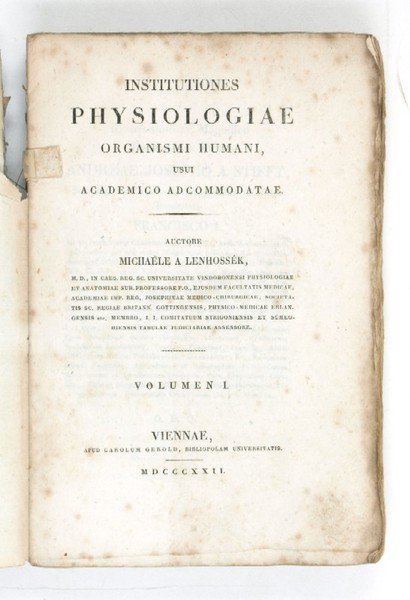 Institutiones physiologiae organismi humani, usui academico adcommodatae.