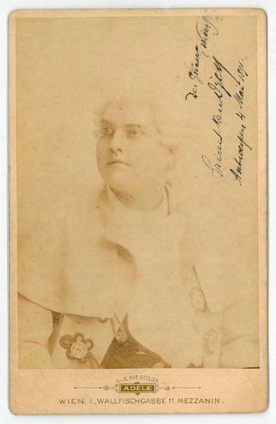 Portraitphotographie mit eigenh. U.