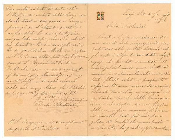 Eigenh. Brief mit U.