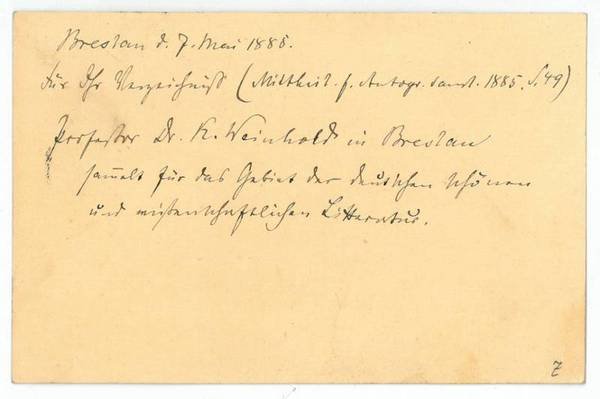 Eigenh. Postkarte mit Namenszug im Text.