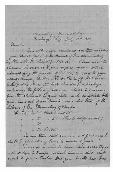 Eigenh. Brief mit U.