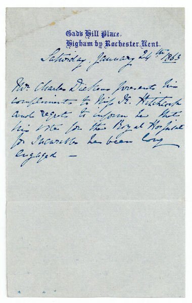 Autograph letter signed (in the text).