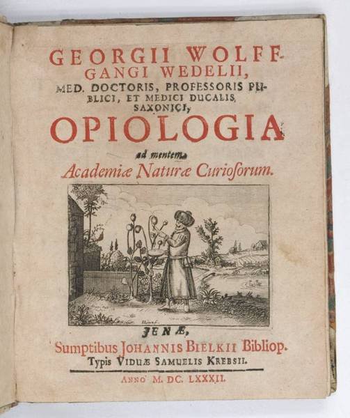Opiologia ad mentem academiae naturae curiosorum.
