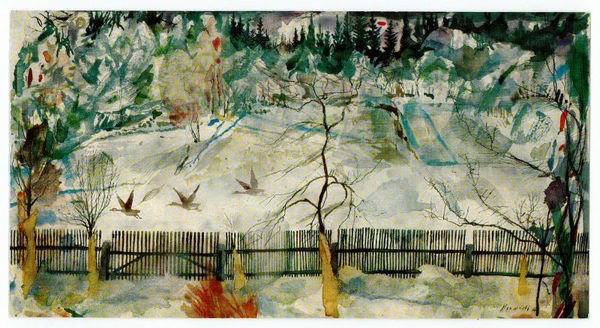 Gedr. Billett mit eigenh. U.