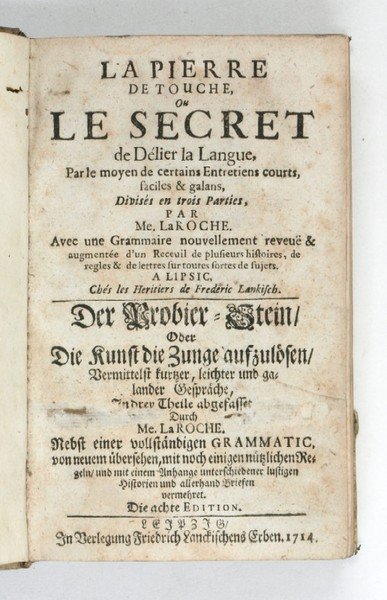 La pierre de touche, ou Le Secret de délier la …