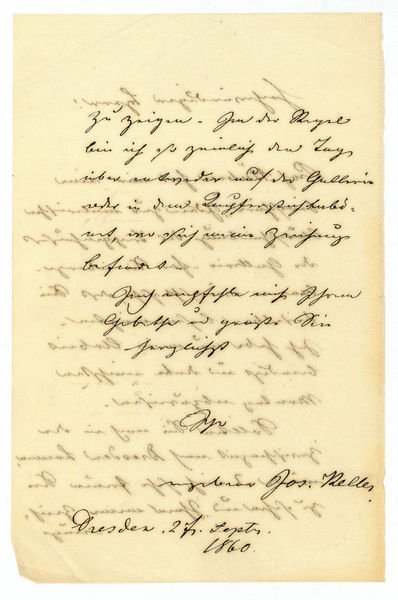 Eigenh. Brief mit U.