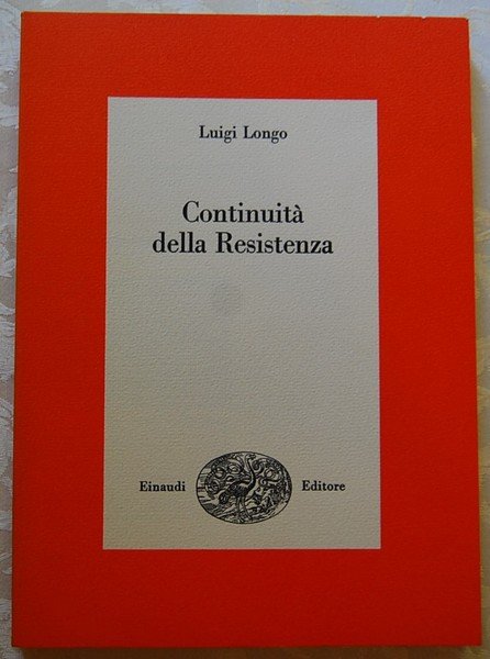 CONTINUITA' DELLA RESISTENZA.