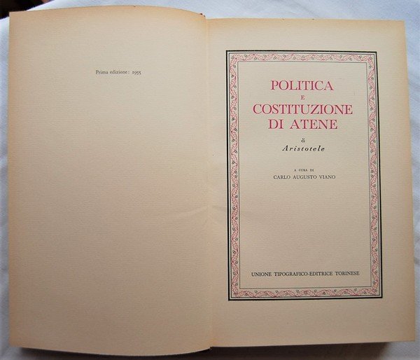 POLITICA E COSTITUZIONE DI ATENE.