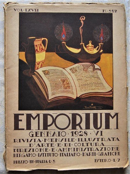 EMPORIUM NUMERO 397 GENNAIO 1928.
