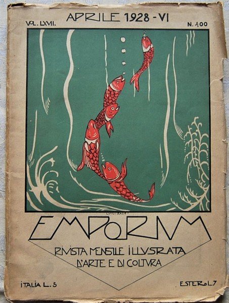 EMPORIUM NUMERO 400 APRILE 1928.