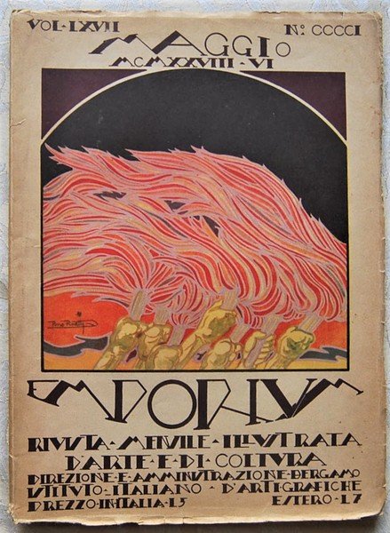 EMPORIUM NUMERO 401 MAGGIO 1928.
