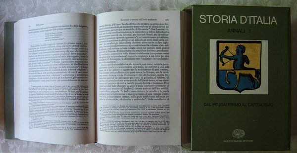 STORIA D'ITALIA. ANNALI 1. DAL FEUDALESIMO AL CAPITALISMO.