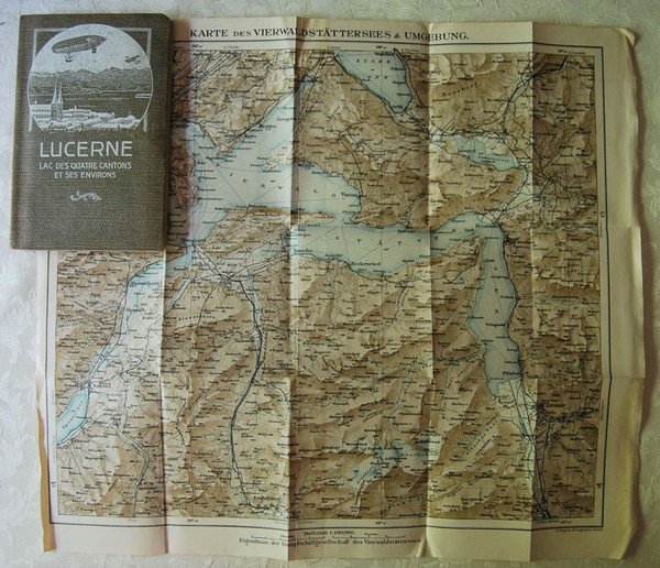 LUCERNE. LAC DES QUATRE CANTONS ET SES ENVIRONS.