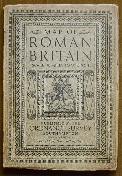 MAP OF ROMAN BRITAIN.
