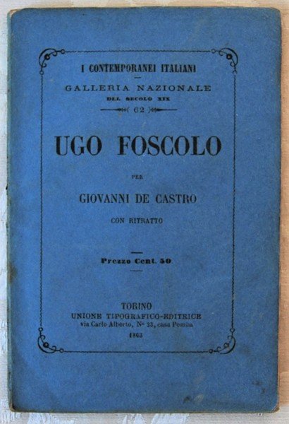 UGO FOSCOLO.