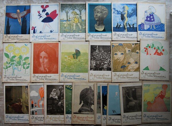 IL GIORNALINO DELLA DOMENICA. ANNATA 1921.