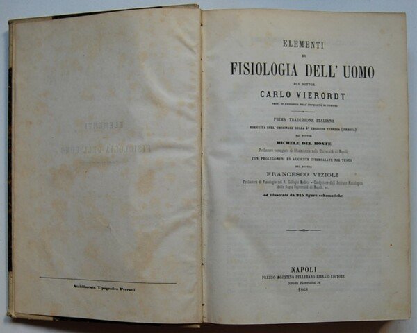 ELEMENTI DI FISIOLOGIA DELL'UOMO.