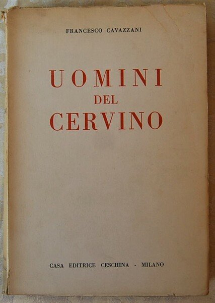 UOMINI DEL CERVINO.